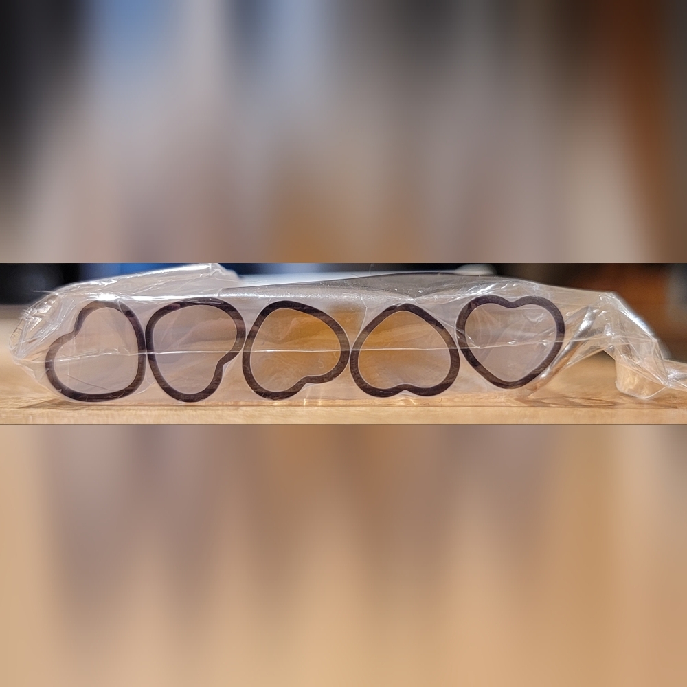 5-Pack Heart Straws for Stanley Cups. Reusable + Cleaner Included - Picture 2 of 5